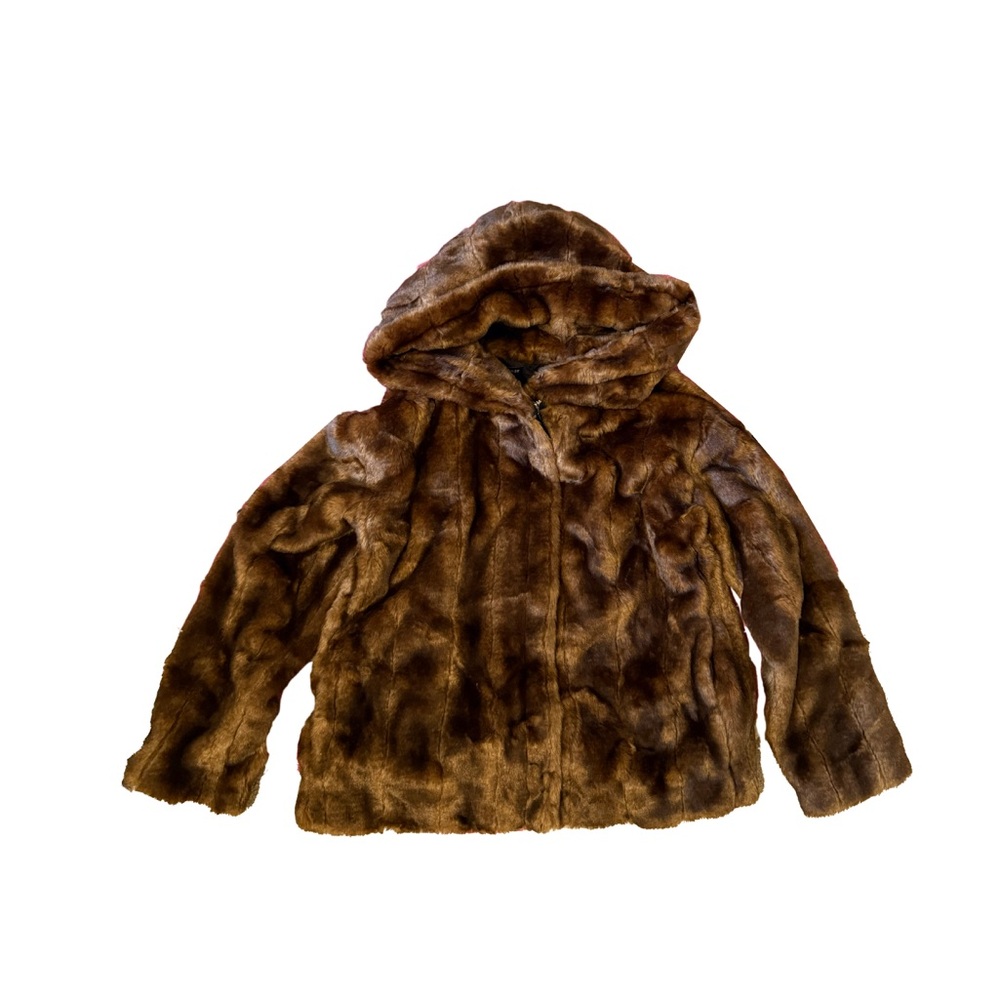 Zara Faux Fur Brown Jacket